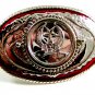 Shriner Masonic Enameled Belt Buckle Made in USA 2182014