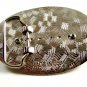 Shriner Masonic Enameled Belt Buckle Made in USA 2182014