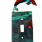 Porpoise / Dolphin Single Switch Cover Plate by Steel Images 42715