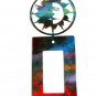 Sun Single Rocker Switch Cover Plate by Steel Images Made USA 52815e