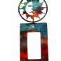 Sun Single Rocker Switch Cover Plate by Steel Images Made USA 52815e