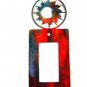 Shiny Sun Single Rocker Outlet Cover Plate by Steel Images USA 52815b