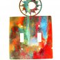 Man In Moon Double Light Switch Cover Plate by Steel Images USA 6215b