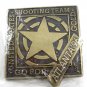 1996 Atlanta Olympics USA Shooting Team Gold Belt Buckle 82014 Mint