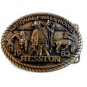 1982 Hesston National Finals Rodeo Belt Buckle