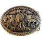 1982 Hesston National Finals Rodeo Belt Buckle