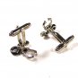 Stethoscope Doctor Physican Silvertone Cufflinks Unbranded 71015