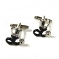 Stethoscope Doctor Physican Silvertone Cufflinks Unbranded 71015