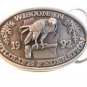 1992 Wisconsin Wildlife Federation Belt Buckle