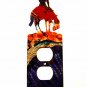 Southwest End of The Trail Double Outlet Cover by LAZART 0222515G