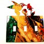 Hummingbird Double Light Switch Cover Plate by Steel Images USA 022615Q