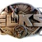 1986 Benevolent Protective Order of Elks Belt Buckle by Siskiyou