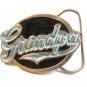 1987 Grandpa Belt Buckle Made in USA