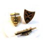 Comedy Tragedy Theatre Cufflinks & Tie Clasp by Kent