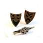 Comedy Tragedy Theatre Cufflinks & Tie Clasp by Kent