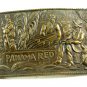 Capt. Hawks Sky Patrol Panama Red Belt Buckle 10312013