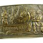 Capt. Hawks Sky Patrol Panama Red Belt Buckle 10312013
