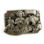 1985 Mexico Comemorative Belt Buckle by Arroyo Grande 102314