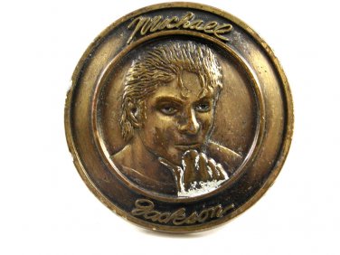 Official 1984 Triumph Merchandise Michael Jackson Belt Buckle 10292013