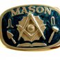 1986 Mason Masonic Enameled Belt Buckle 2192014