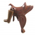 Western Cowboy Early Plastic Saddle / Boot Brooch