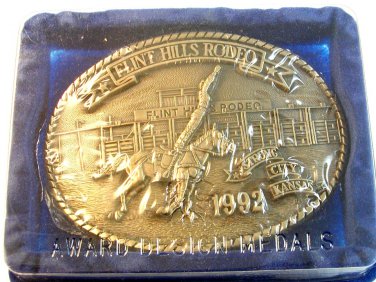 Flint Hills Rodeo 1992 Belt Buckle 72714