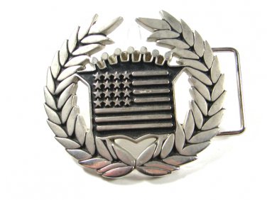 Cadillac Flag Belt Buckle By Famous Stars Straps 71315