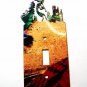 Kokopelli Flute Single Switch Cover Plate by Steel Images USA 022315A