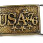 1976 USA '76 Bicentennial Belt Buckle 10292013
