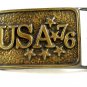 1976 USA '76 Bicentennial Belt Buckle 10292013