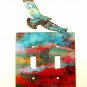 American Eagle Double Light Switch Cover Plate by Steel Images USA 030315NN