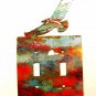 American Eagle Double Light Switch Cover Plate by Steel Images USA 030315NN