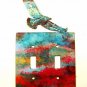 American Eagle Double Light Switch Cover Plate by Steel Images USA 030315NN