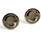 Shields Silvertone Initial / Letter G Cufflinks 10222013