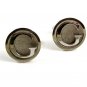 Shields Silvertone Initial / Letter G Cufflinks 10222013