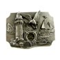 1989 Lighthouse Ships Birds Belt Buckle by Siskiyou Made In USA 092314