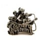 1981 Country Western Band Belt Buckle by Bergamont