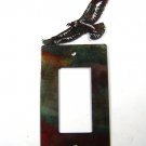 American Eagle Single Rocker Outlet Cover Plate by Steel Images USA 030315A