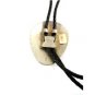Southwest Western Cowboy Rodeo Horse Head Turquoise Coral Bolo