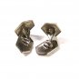 Wonderful Edwardian Deco Silvertone Cufflinks Unbranded 72315