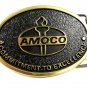 Amoco Commitment To Excellence Solid Brass Belt Buckle By JADCO 102014