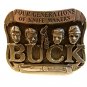Four Generations of Buck Knife Makers Belt Buckle
