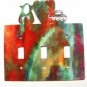 Pueblo Triple Light Switch Cover Plate by Steel Images USA 030515A