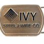 Ivy Steel & Wire Co. Belt Buckle