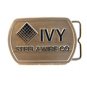 Ivy Steel & Wire Co. Belt Buckle