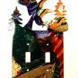 American Eagle Double Light Switch Cover Plate by Steel Images USA 030315E