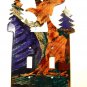 American Eagle Double Light Switch Cover Plate by Steel Images USA 030315E