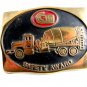 Anacortes Brass CRN - CRM ? Truck Concrete Belt Buckle 12022013