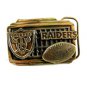 Official NFL Sanctioned Raiders Belt Buckle by Great American Products 82614