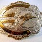 Viintage Mex USA Rodeo Campeon Arus Nov 1993 Belt Buckle by Crumrine